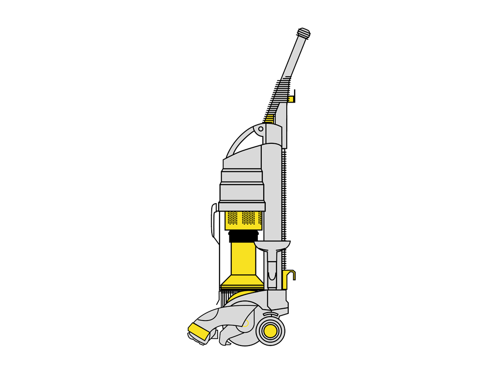 Aspiradora vertical Dyson DC01